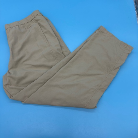 L.L. Bean Men's Hiking Pants Cream Size XL-Tall - Picture 4 of 11